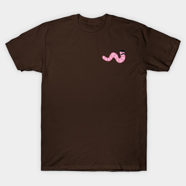 worm (french) T-Shirt by mystudiocreate